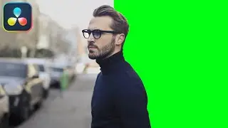 Remove Green Screen Background in Davinci Resolve
