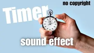 timer sound effect | Timer sound | free use | no copyright