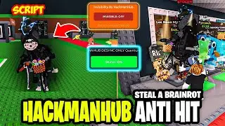 [ANTI HIT🔥] HACKMAN HUB STEAL A BRAINROT SCRIPT ANTI HIT, 3rd FLOOR STEAL, ESP, TIME REMINDER