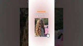TUTORIAL Peinado Fácil & Bonito #peinadosfaciles #peinadosparalaescuela #belleza #trucosdebelleza