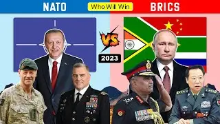 BRICS vs NATO Military Power Comparison 2023 | NATO vs BRICS Military Power Comparison 2023