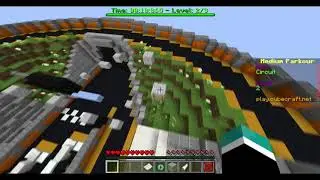 ПАРКУР НА ПАРКОВКЕ МАШИН #3 - Minecraft Cubecraft