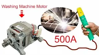 I turned Washing Machine Motor into a Welding Machine