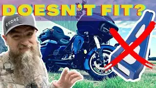 Is It Impossible? Advanblack Chin Spoiler On Twin Cooled Road Glide Challenge!