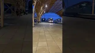 Train. Electric train. Stadler. Railway station. #shorts #shortvideo
