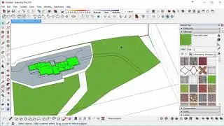 SketchUp Intermediate Tutorials - OnSurface Tools vs the Drape Tool