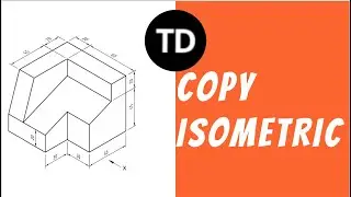 Copy Isometric 10 II Engineering drawing II Technical drawing.