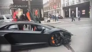 аварии 2016 дорогие авто ламборгини