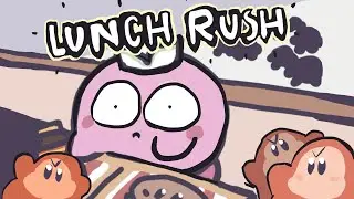 Kirby LUNCH RUSH Animation  -  Kirby and the Forgotten Land