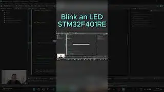 STM32 LED BLINK EXAMPLE.  #stm32 #stm32cubeide #arduino