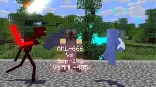 AML-666 Vs SCP-173 Vs AML-405 | Minecraft Animation
