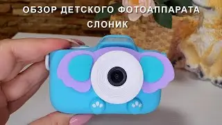 Обзор детского фотоаппарата Слоник