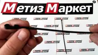 Стяжка для кабеля белая, черная и с кольцом