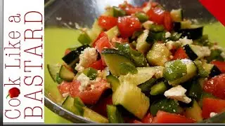 Shopska Salad From Bulgaria