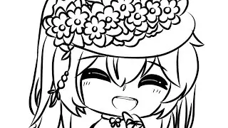 🐦﹒Random Lineart [I'm bored 🥲] || ╰╯Gacha Speededit?﹒