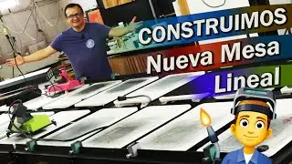 📣NUEVA MESA SERIGRAFICA 🔥👨🏼‍🏭 EN TALLER IKARUS