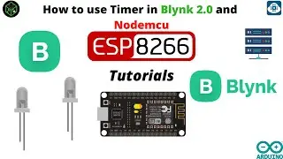 E.P:-18 | Set timer function in  Blynk 2.0 using Nodemcu | NodeMCU Tutorial | Tech For Fun