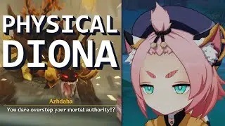Physical Diona vs Azhdaha