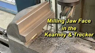 Hardtail Vise Build Ep.10: Milling the Bolt-On Jaw Face