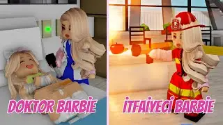 ✨BARBİE'NİN MESLEKLERİ❤️DOKTOR BARBİE😃AYŞEM ECE ARI💥ROBLOX Brookhaven🏡RP