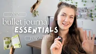5 BULLET JOURNAL ESSENTIALS: supplies I can't live without 💫