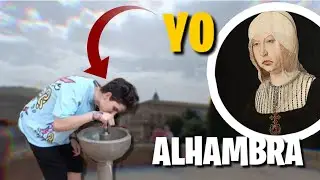Bebo AGUA en la ALHAMBRA y esta es mi REACCIÓN... #día3