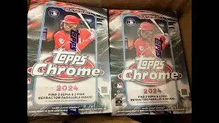 TOPPS Chrome 2024 Blaster Boxes: MASSIVE CASE HIT