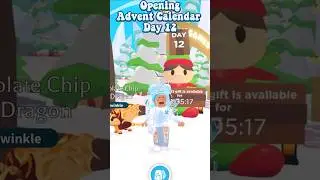 Opening Advent Calender Day 12 #roblox #adoptmetrade #adoptme #shorts
