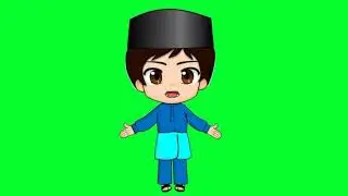 GREEN SCREEN ANIMASI GURU MENGAJAR | GURU AGAMA