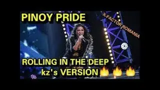 Bella Santiago - X Factor Romania 2018 | Rolling in The Deep by Adele | KZ Tandingan