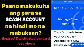 Paano makuha ang pera | funds sa gcash account na hindi mabuksan