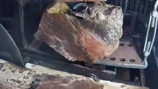 Machine for cutting stone semiautomatic device  Stone cutting machine semi automatic