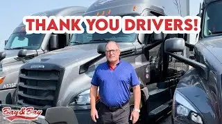 Thank You Drivers! - A message from Bay and Bay Transportation CEO Sam Anderson