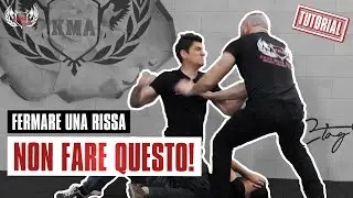 FERMARE UNA RISSA, TESTO LE TECNICHE Krav Maga - Tutorial || Manuel Spadaccini