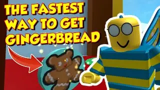 The FASTEST WAY to GET GINGERBREAD in Bee Swarm Simulator - (How to get Gingerbread)