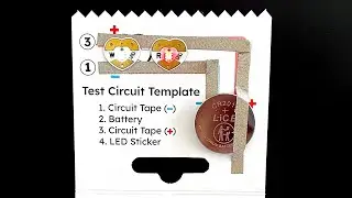 White/Red Fade Test Circuit Template Video