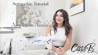 Scrunchie Tutorial | No Pattern Needed