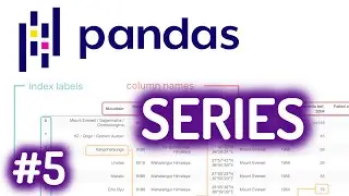 Python Pandas Tutorial #5 for Beginners - Series