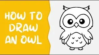 Children's Drawing Lesson: How to Draw an Owl