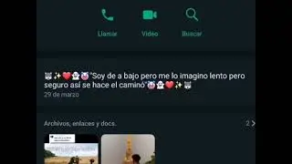 Leyendo descripciones de WhatsApp