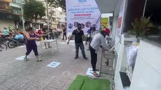 Rice ATM started in Indonesia and Malaysia during Lockdown