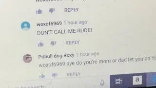Pitbull dog Roxy keeps harassing me on YouTube