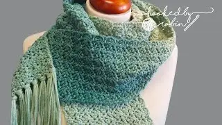 How to Crochet the Sweet Mint Scarf 🧣