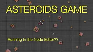 ASTEROIDS in Blender Node Editor ???
