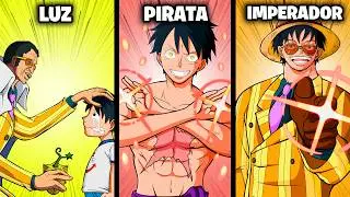 COMO SERIA SE O LUFFY COMESSE A FRUTA DA LUZ em One Piece!