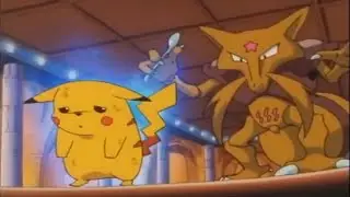 Ash VS Sabrina ( Pikachu Vs Kadabra) | Pokémon Liga Índigo