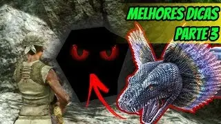 Melhores DICAS de ARK MOBILE Parte 3 | Lv17 ao Lv24 | UPANDO na  CAVERNA FÁCIL DO SUL