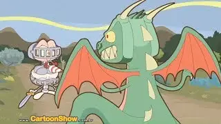 Mongo e Drongo Caçadores de Dragão - desenho animado infantil