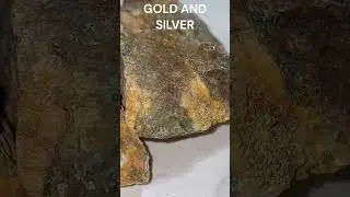 GOLD AND SILVER ORE | GOLD SILVER AND CHALCOPYRITE #shorts