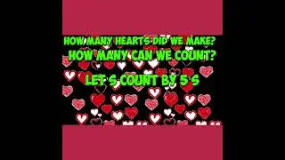 Valentine's Day Math: Skip Count by 5